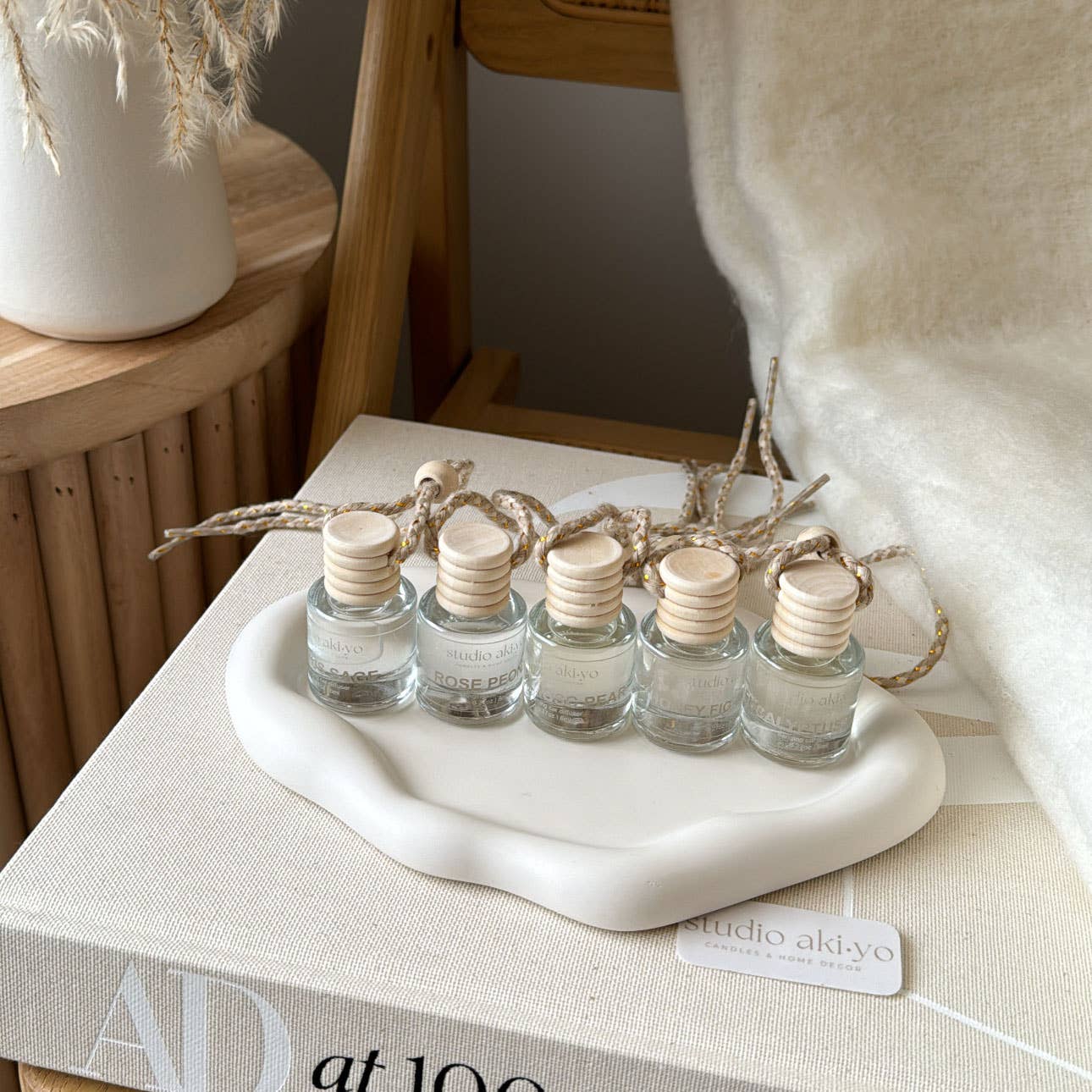 Car Diffuser Cypress + Fig | Hanging Diffuser | Freshener: Cypress + Fig
