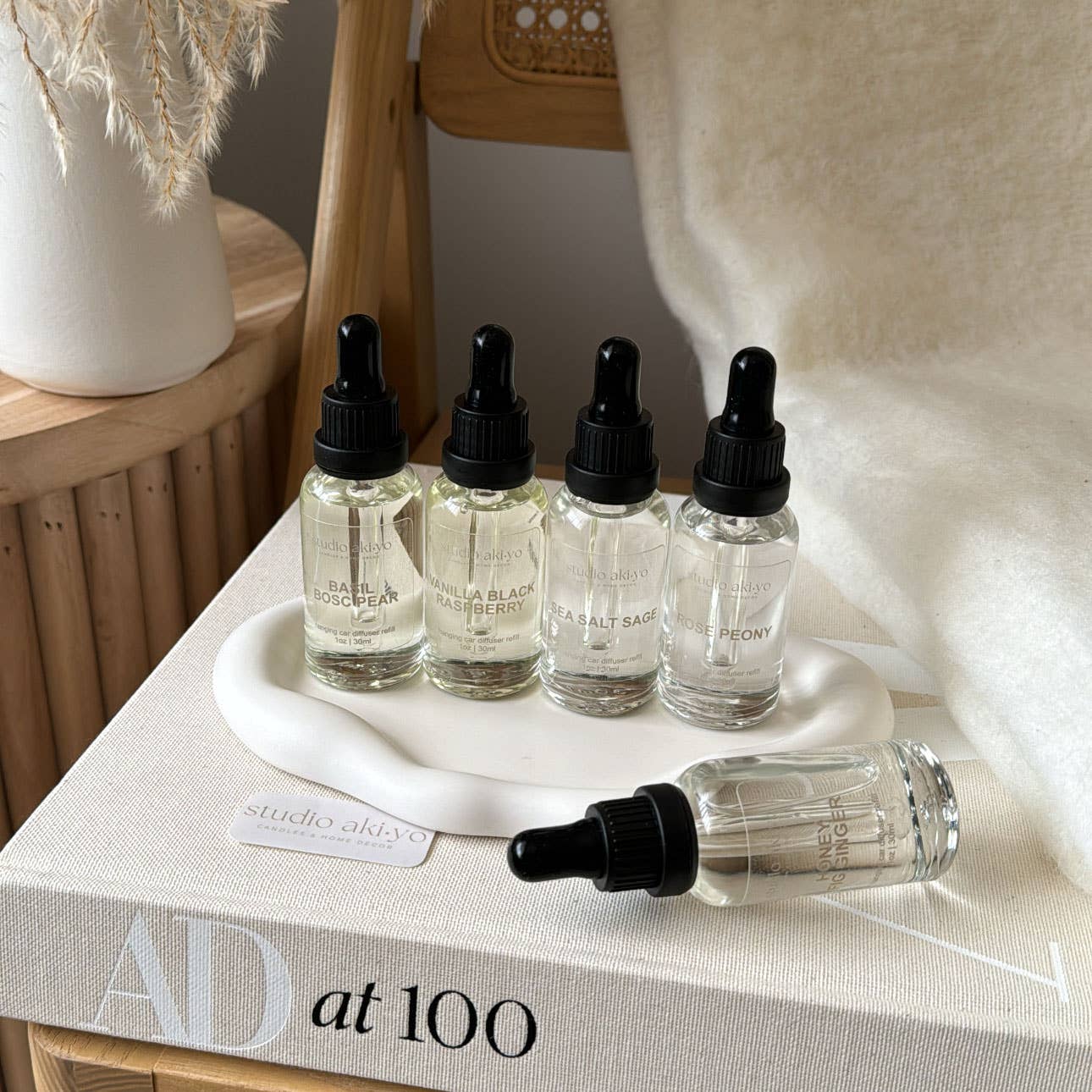 Car Diffuser Refill Rose + Peony | Car Diffuser | Freshener: Rose + Peony