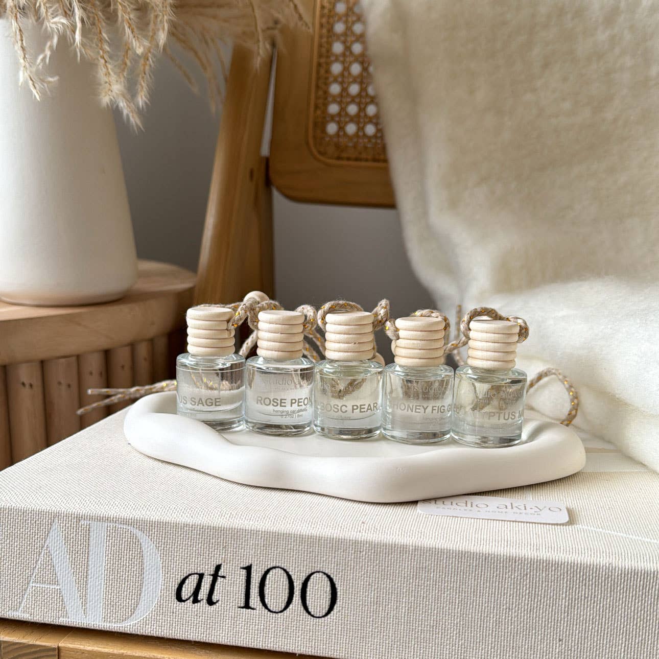 Car Diffuser Honey Fig + Ginger | Hanging Air Diffuser: Honey Fig + Ginger