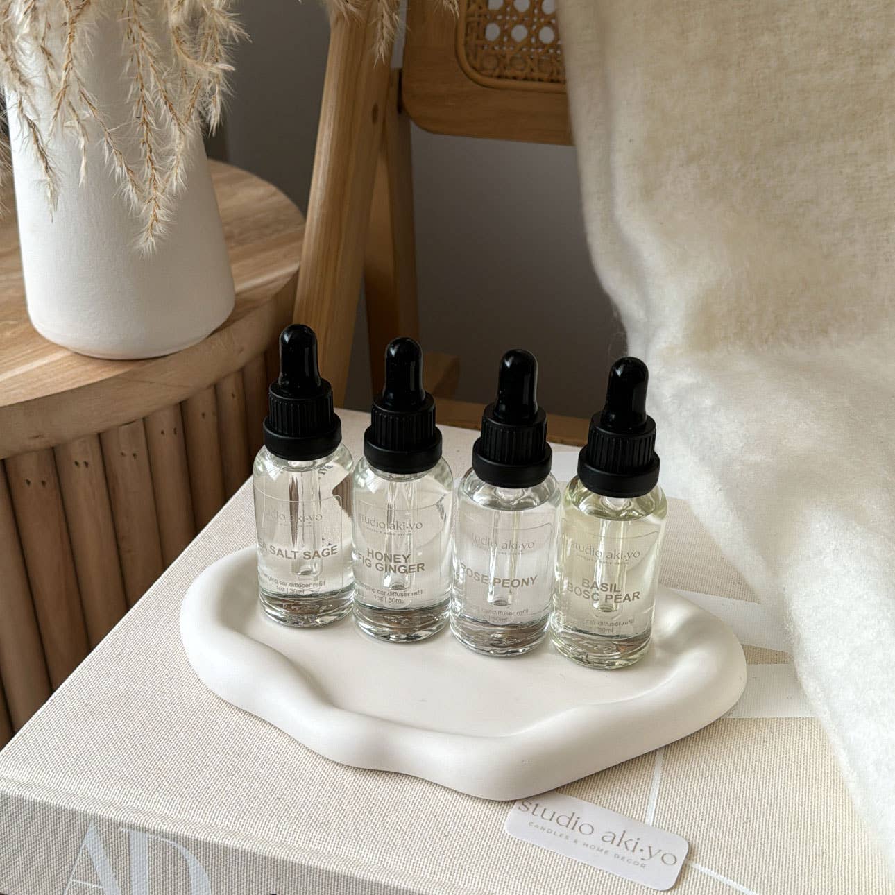 Car Diffuser Refill Rose + Peony | Car Diffuser | Freshener: Rose + Peony