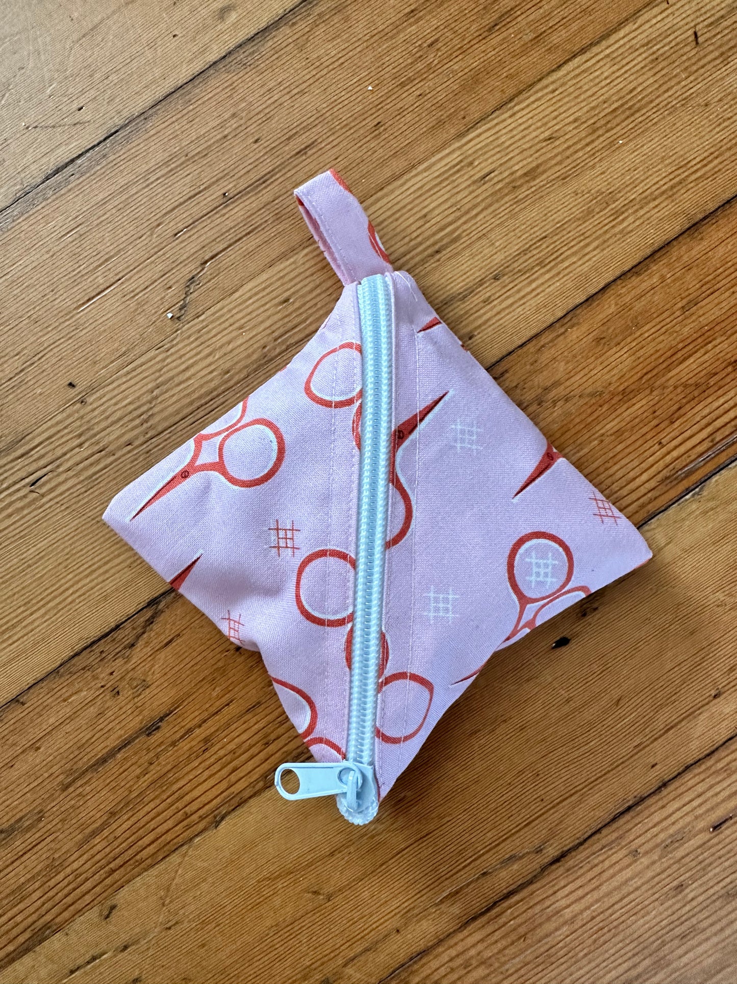 Pouch with clips