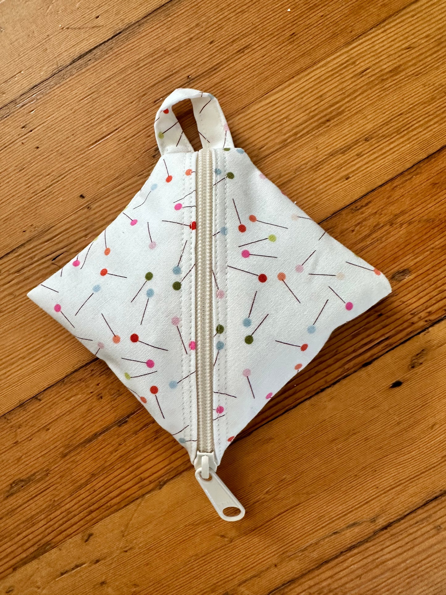 Pouch with clips