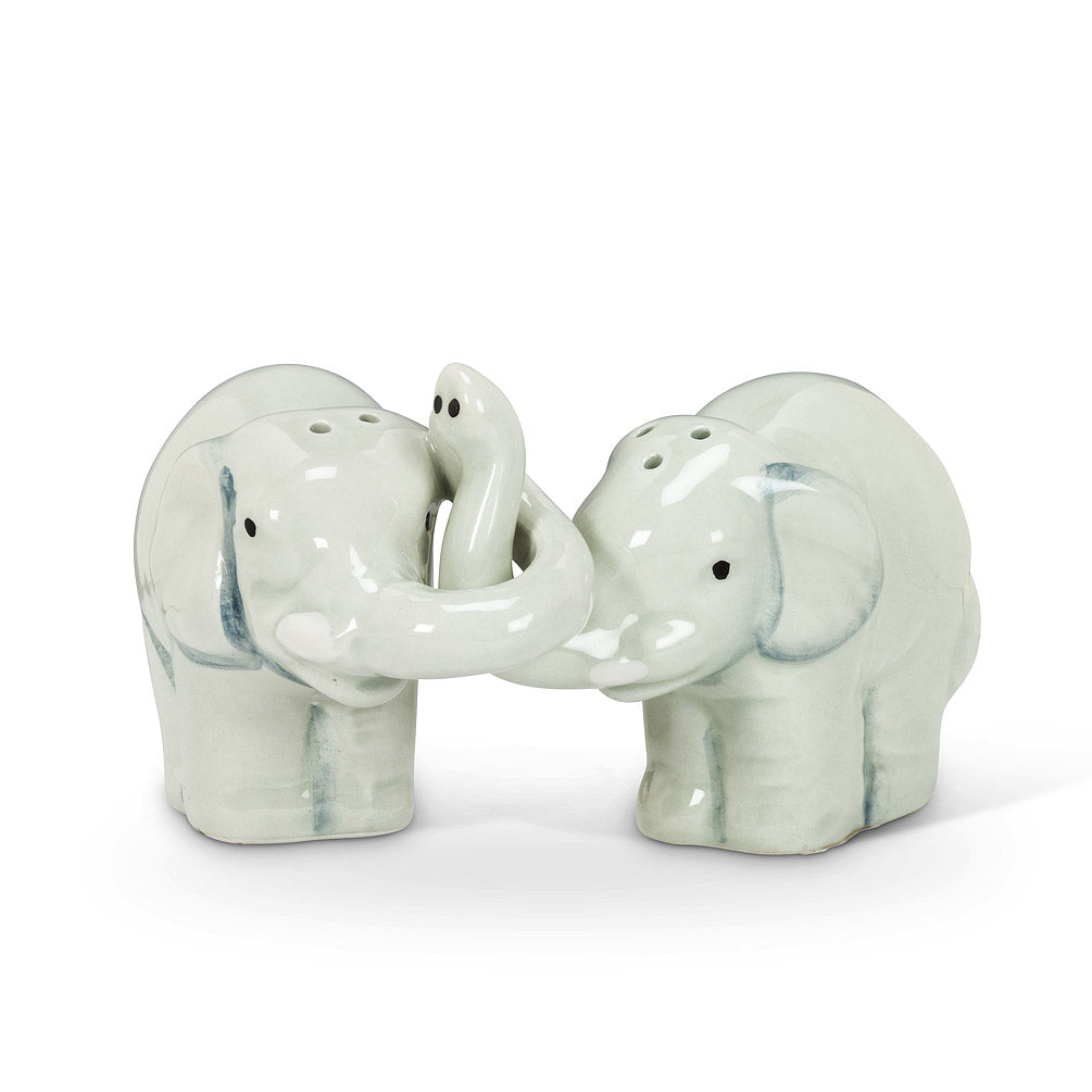 Hugging Elephants Salt and Pepper