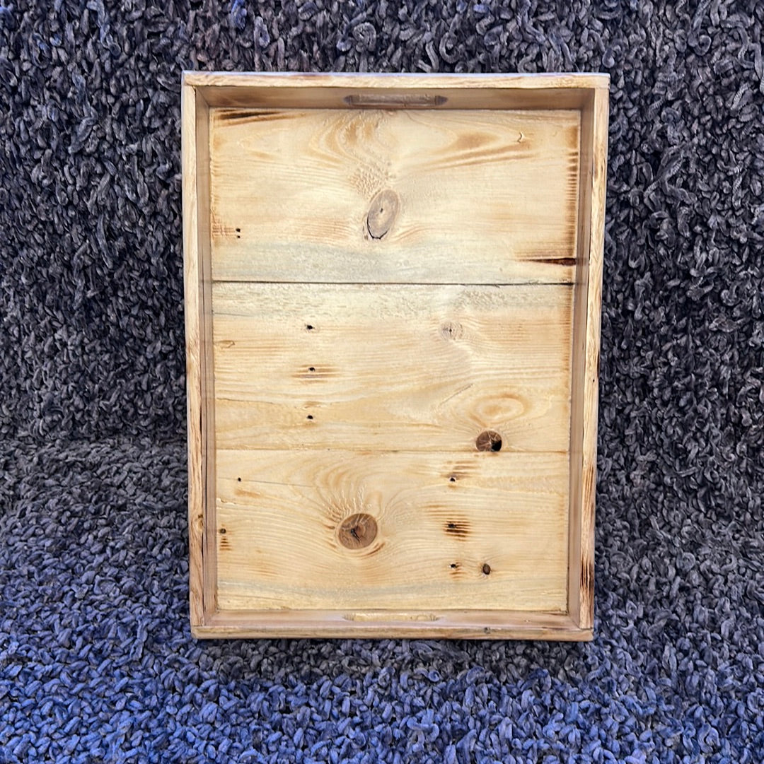Large Tray- Reclaimed Pallet
