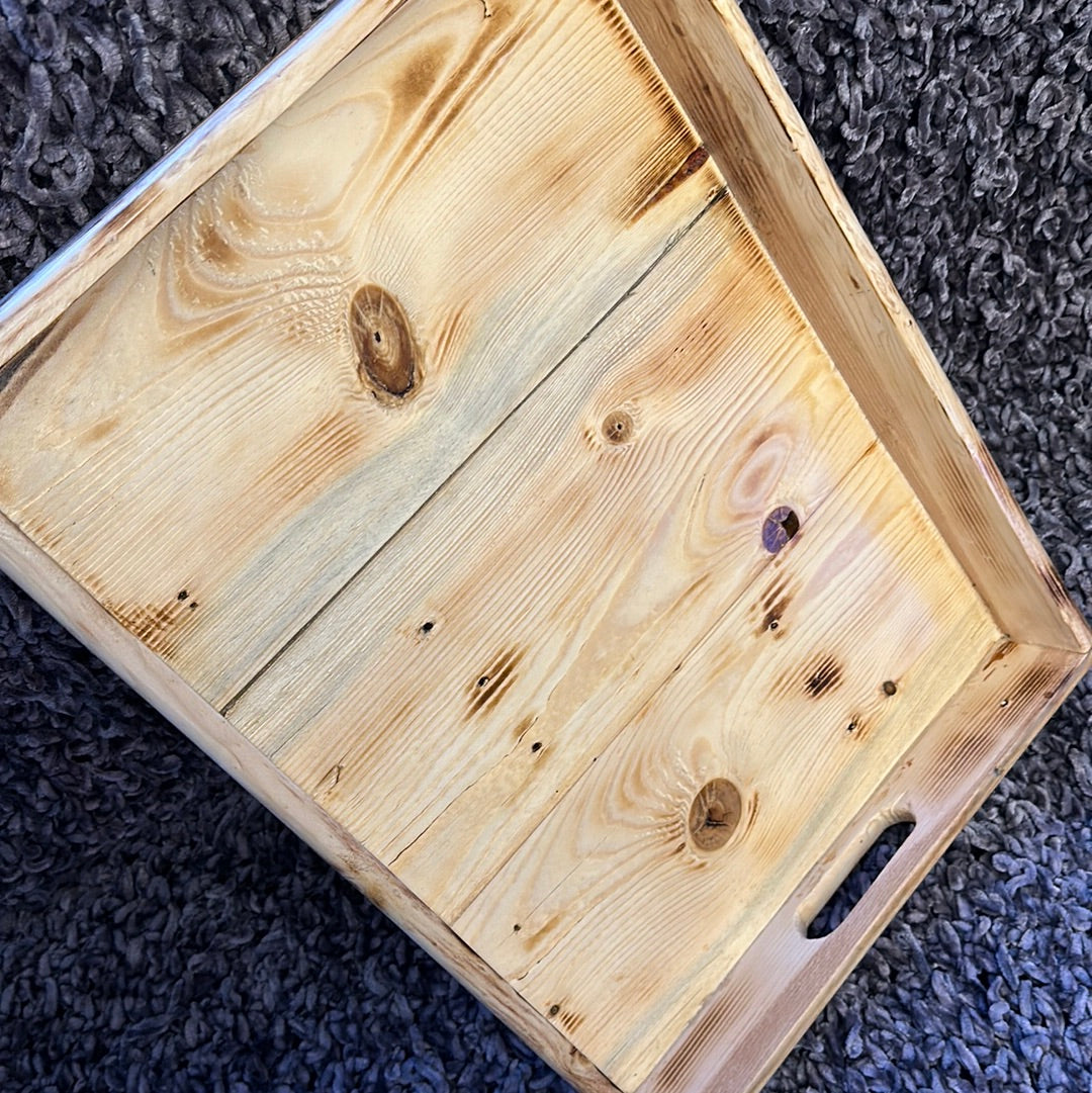Large Tray- Reclaimed Pallet