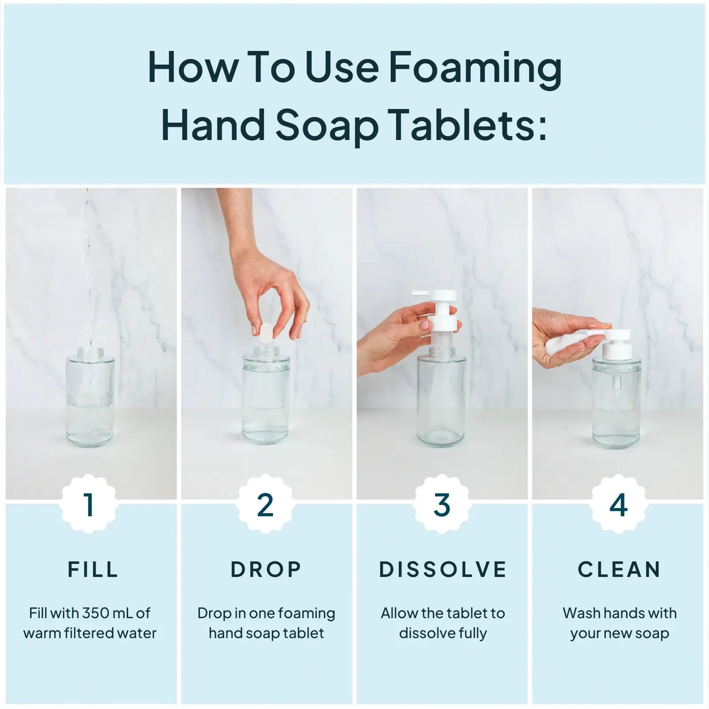 Concentrated Foaming Hand Soap Refills: Warm Coconut