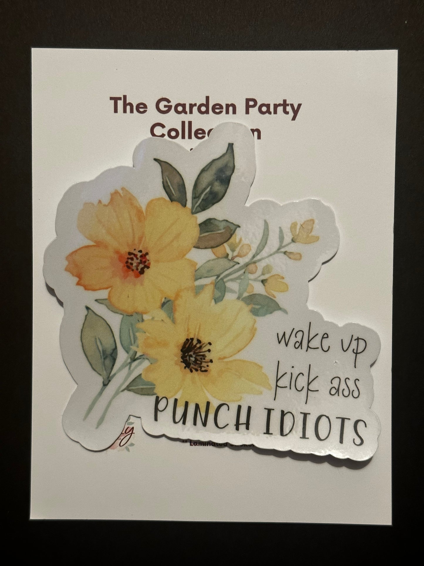 Garden Party Sticker Collection
