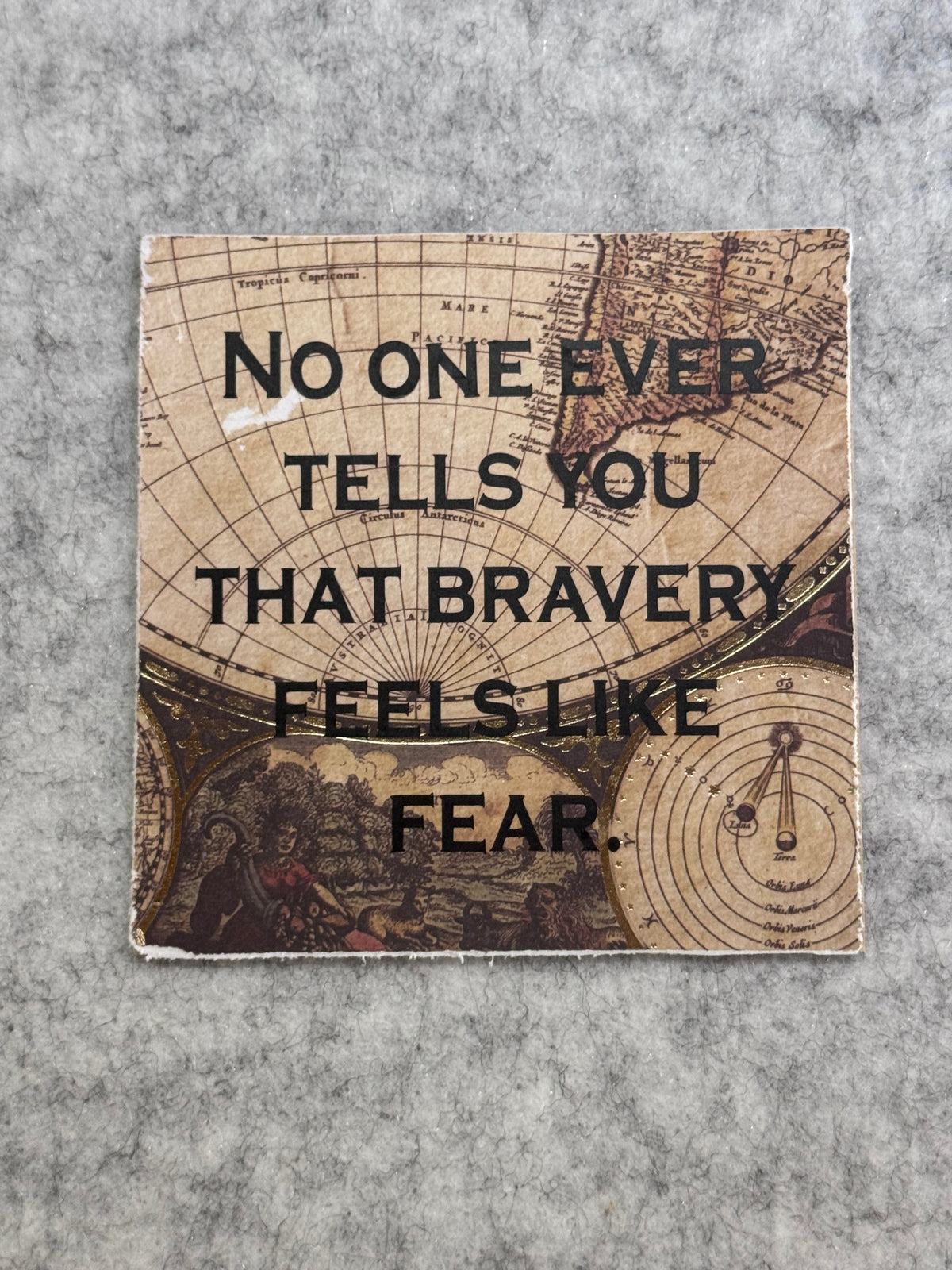 Mini wall plaque