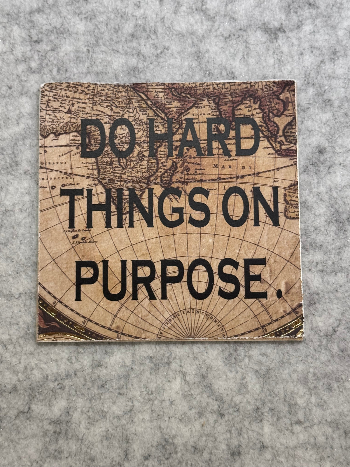Mini wall plaque
