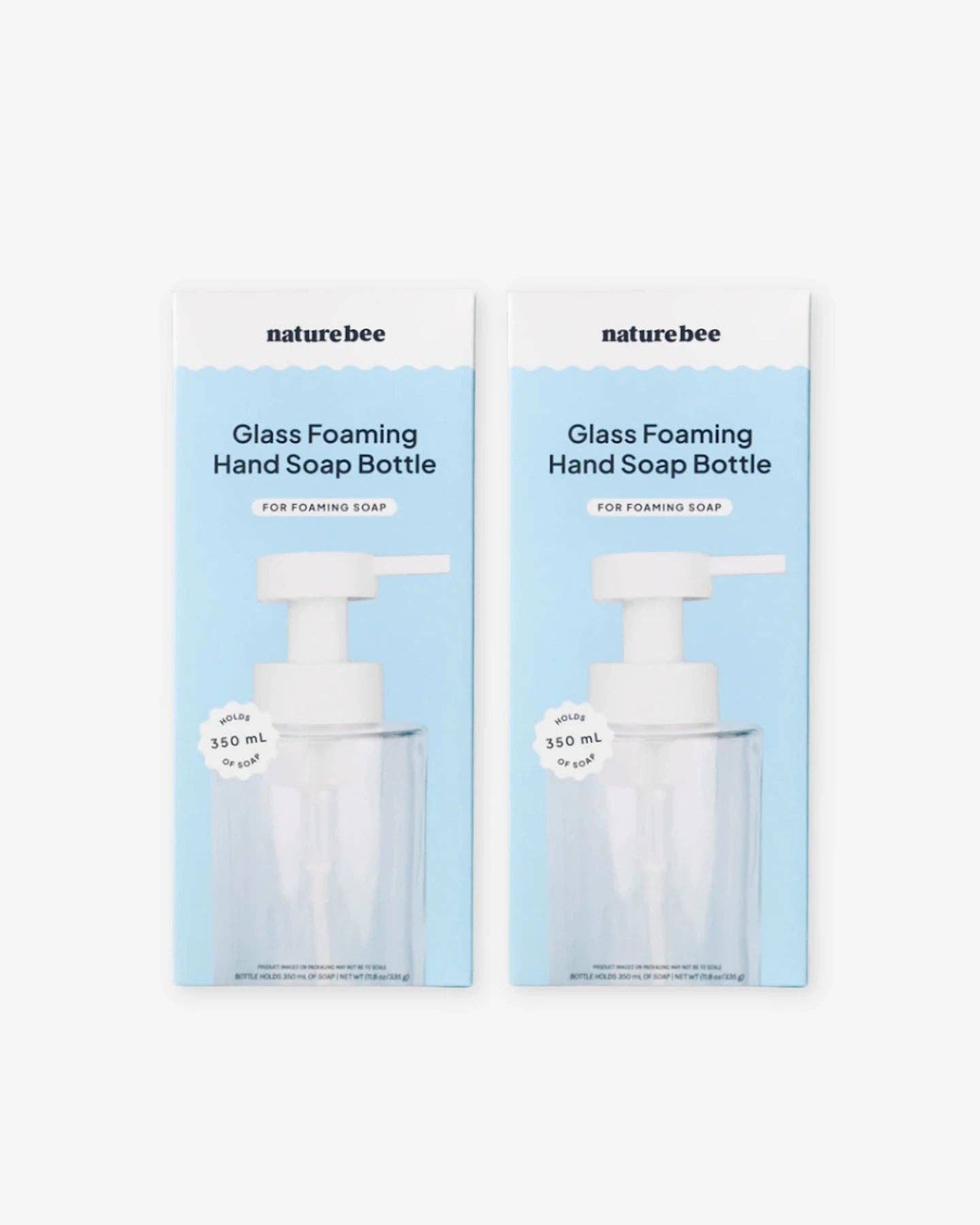 Glass Foaming Hand Soap Bottle