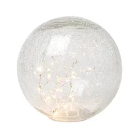 Crackle Glass Sphere