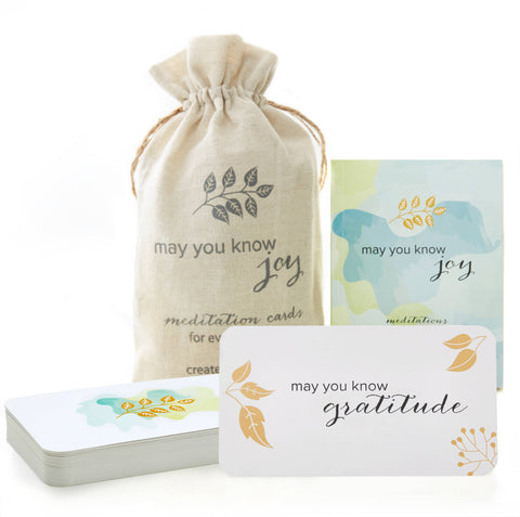 May You Know Joy Meditation Card Set (with Booklet)