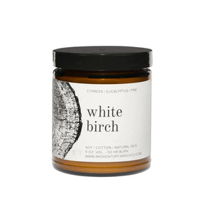 White Birch Soy Candle