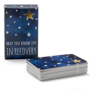 May You Know Joy IN RECOVERY - Mini Intention Card Deck