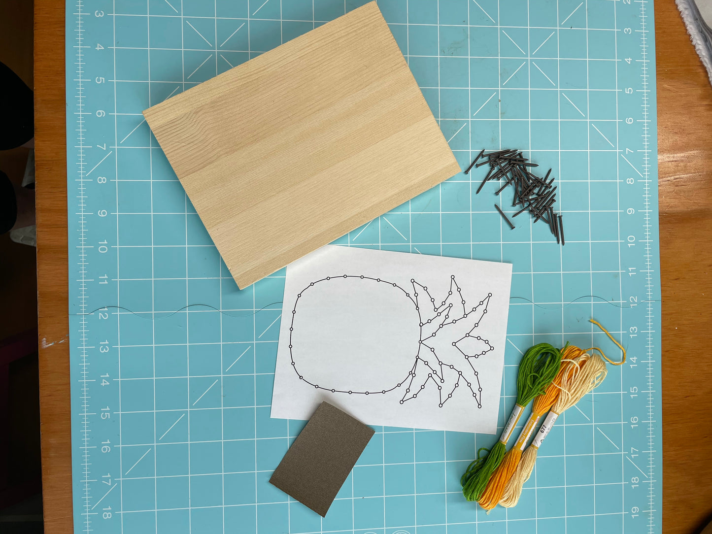 String Art Kit - Pineapple