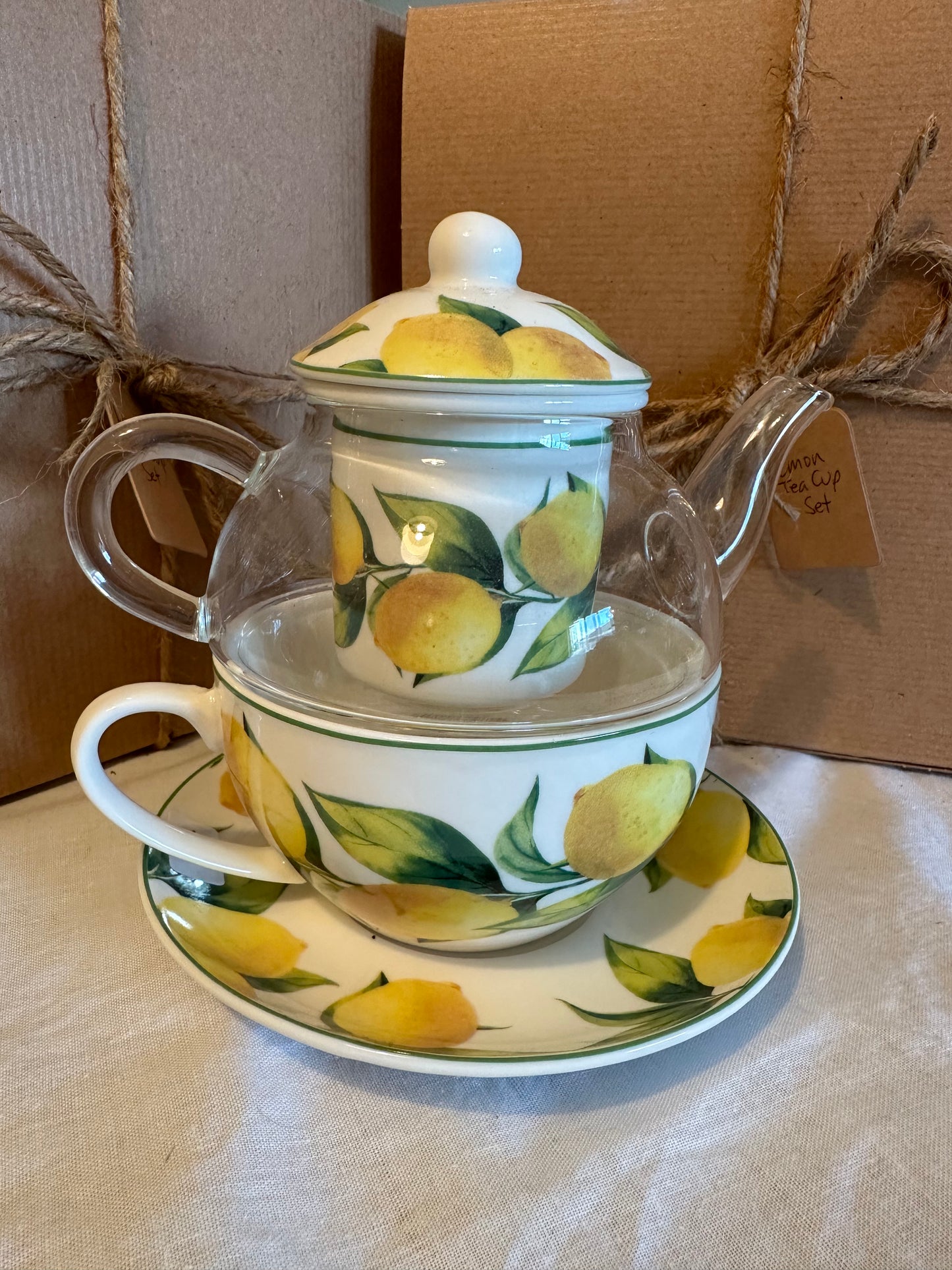 Tea Cup Set - Lemon