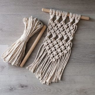 Small Macrame Wall Hanging Kit